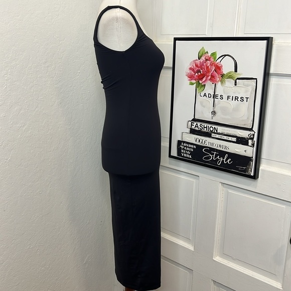 Aritzia Babaton Navy Midi Tank Dress Size XS - Picture 4 of 10